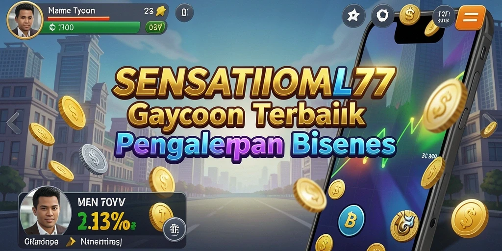 Screenshot utama SENSATIONAL77 menampilkan gameplay Tycoon yang menarik dan interaktif.